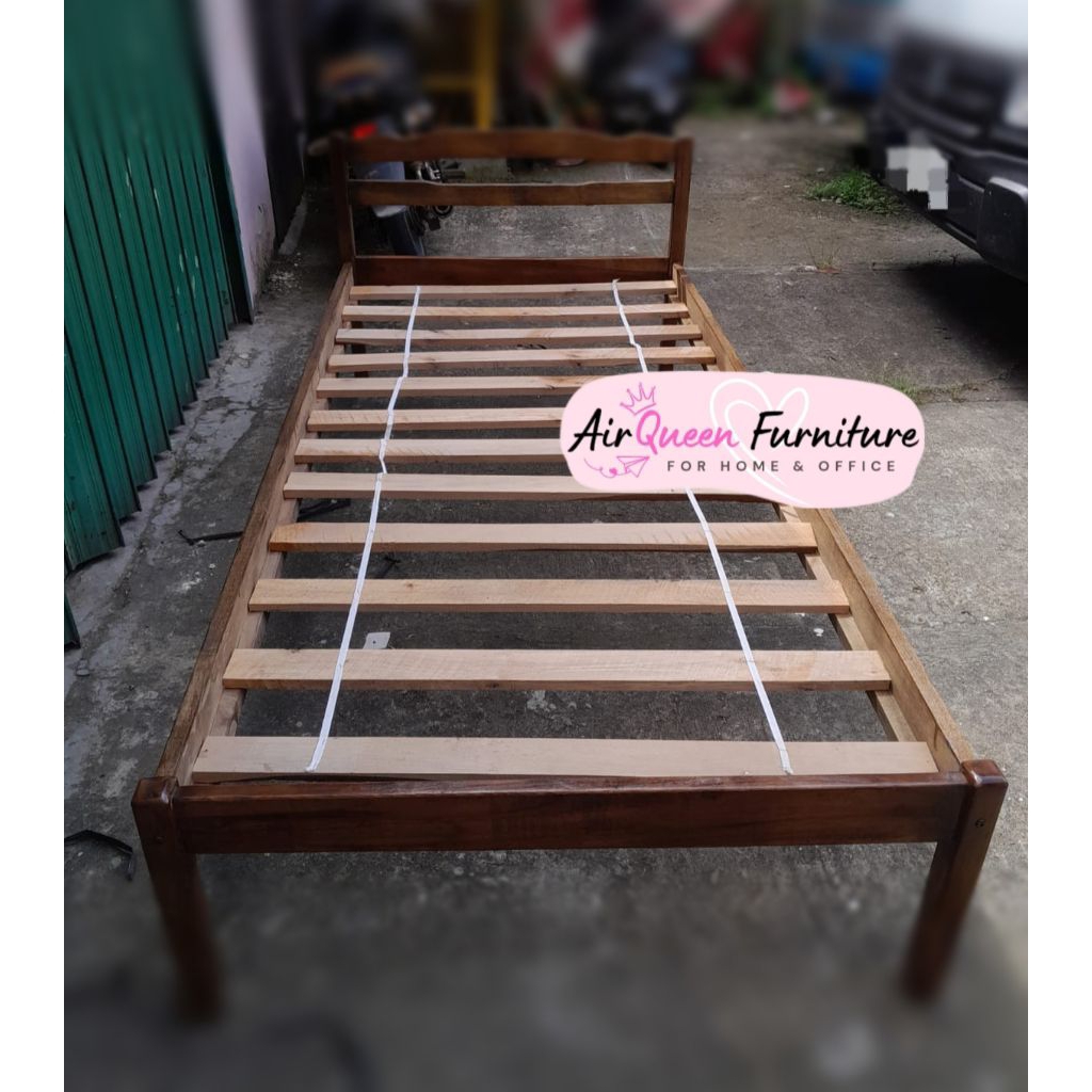 DIVAN KAYU RAMIN | DIVAN SINGLE | BED SINGLE | RANJANG 90 x 200cm | MINIMALIS MURAH PALEMBANG