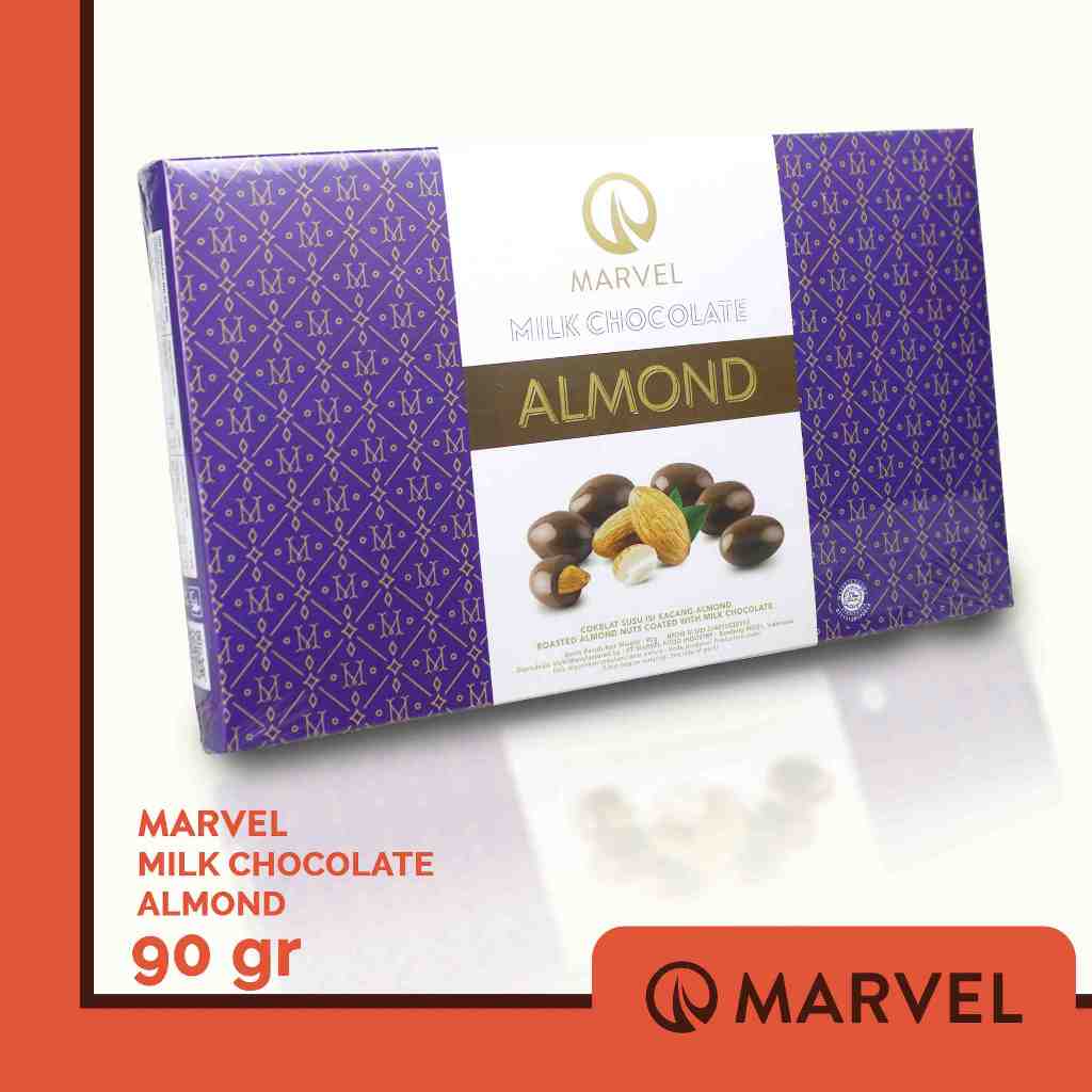 

MARVEL COKLAT SUSU ISI KACANG ALMOND 90 G