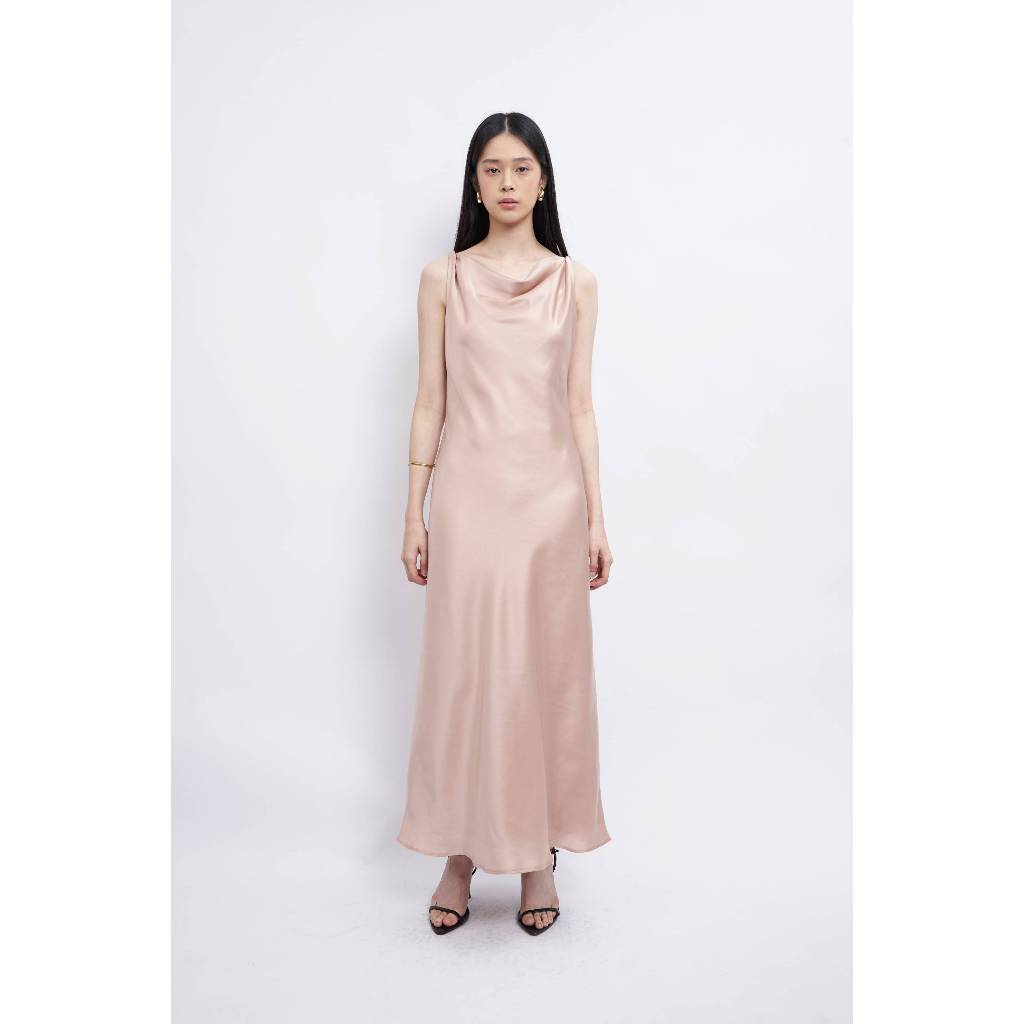 PAFON Gracie Dress - Champagne