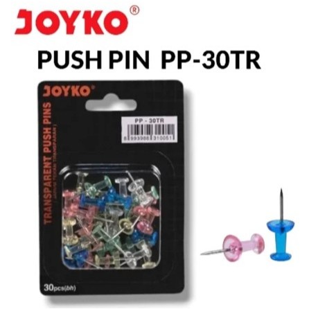 

Push Pin / Paku Kertas Joyko isi 30