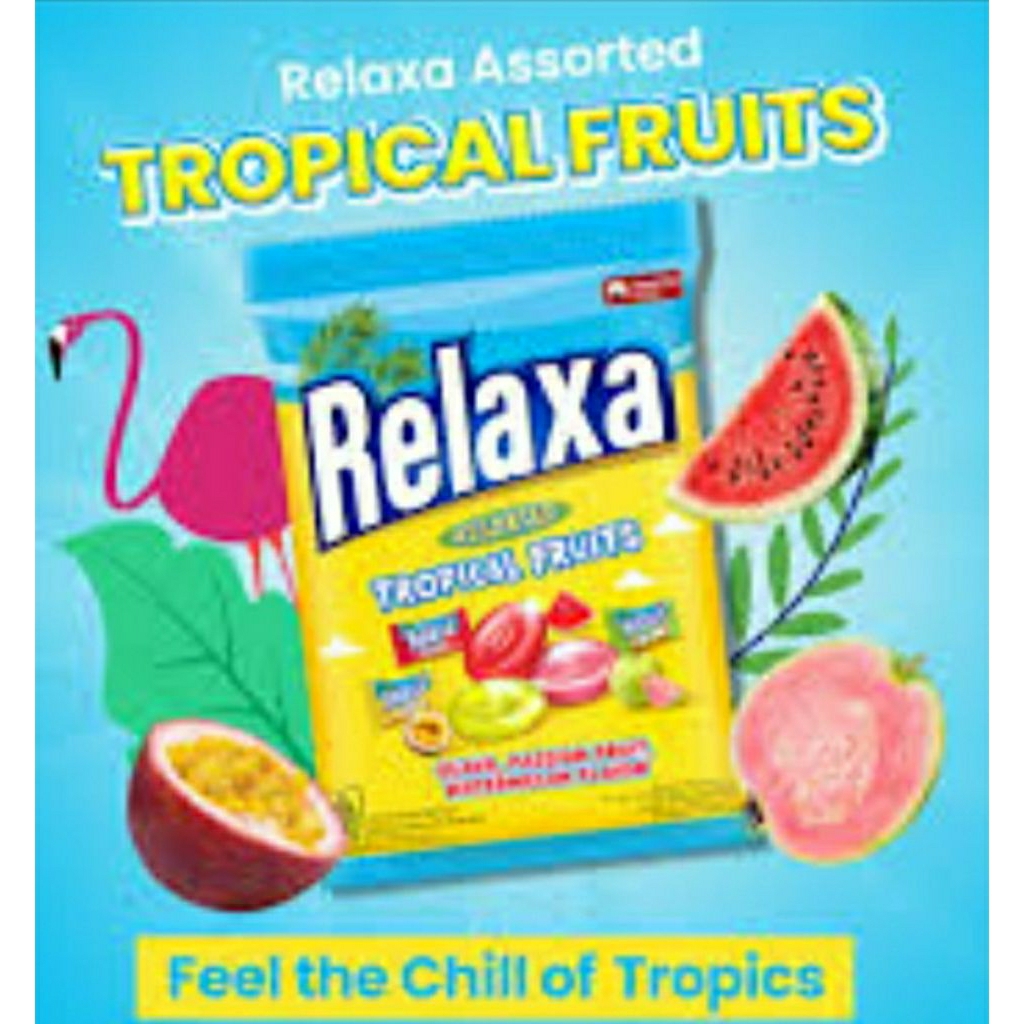 

Relaxa Tropical Fruits bag isi 50butir