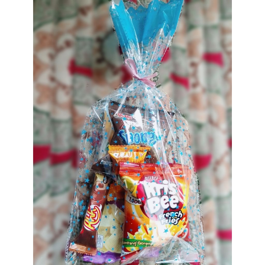 

[Minimal Order 10 Pcs] Paket Snack/ hampers/ bingkisan acara ulang tahun/perpisahan anak murah