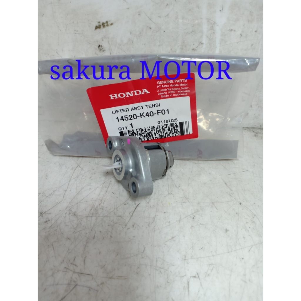 TONJOKAN KETENG VARIO 125 HELM IN/VARIO 125 ESP/VARIO 150 ESP/PCX 150/ADV 150  ORIGINAL HONDA 14520-