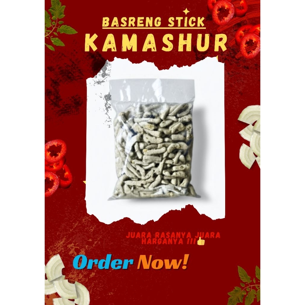 

snack basreng stick rasa original 500gram