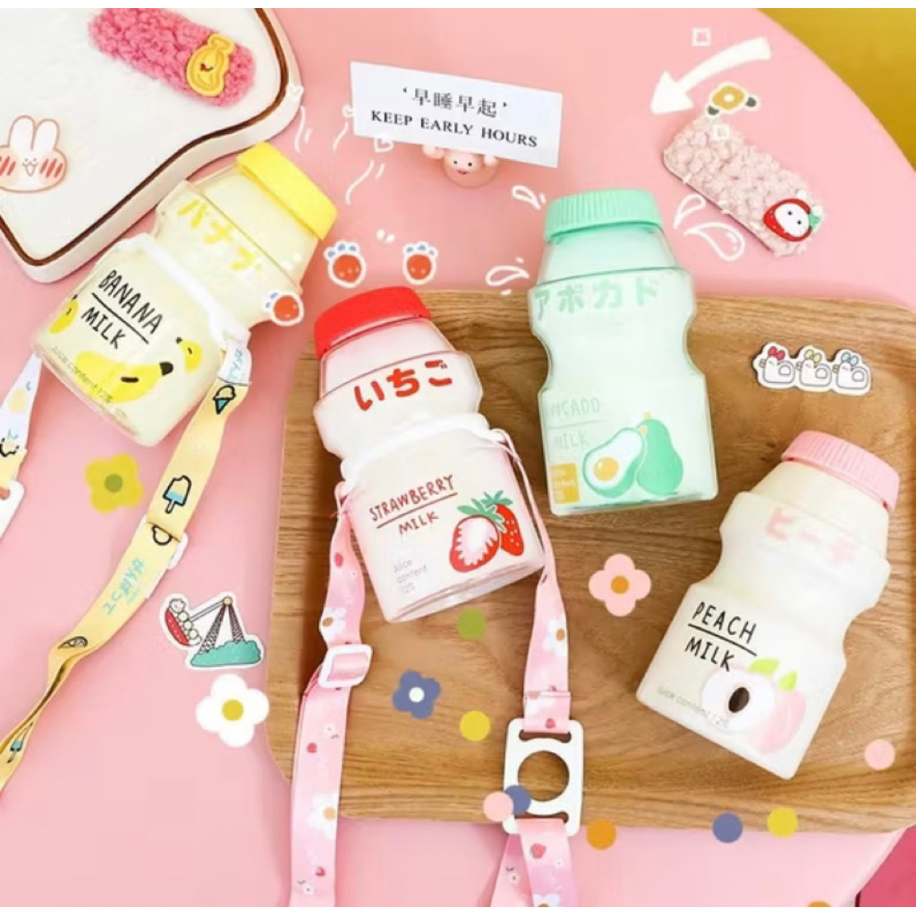 BOTOL MINUM LUCU / BOTOL MINUM 480ML / BOTOL MINUM ANAK LUCU / BOTOL MINUM MOTIF / BOTOL MINUM BERMO