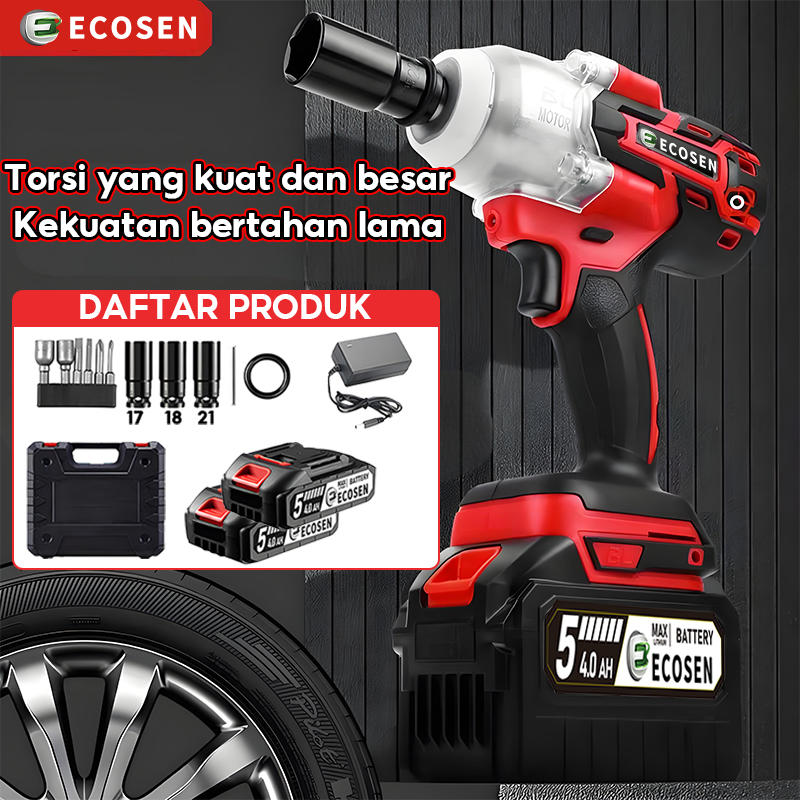 CORDLESS IMPACT WRENCH impact baterai Mobil Impact Baterai Mesin Bor Untuk Baut Mobil  Baterai Kunci