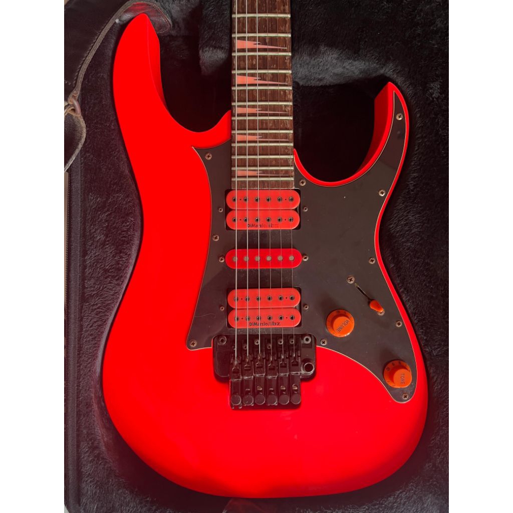 gitar merk Ibanez premium RG1XXV 25th anniversary asli original Made in Indonesia