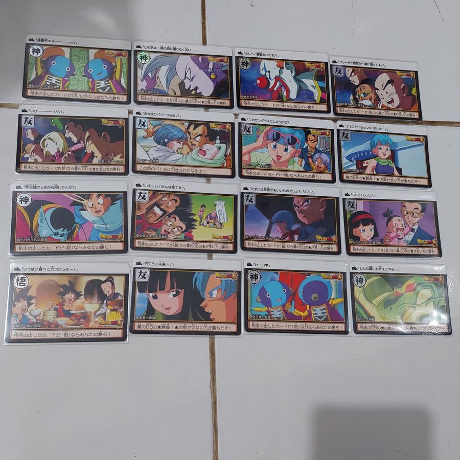 Kartu Dragon Ball Hondan Special Moment Dragon Ball Super Set 16