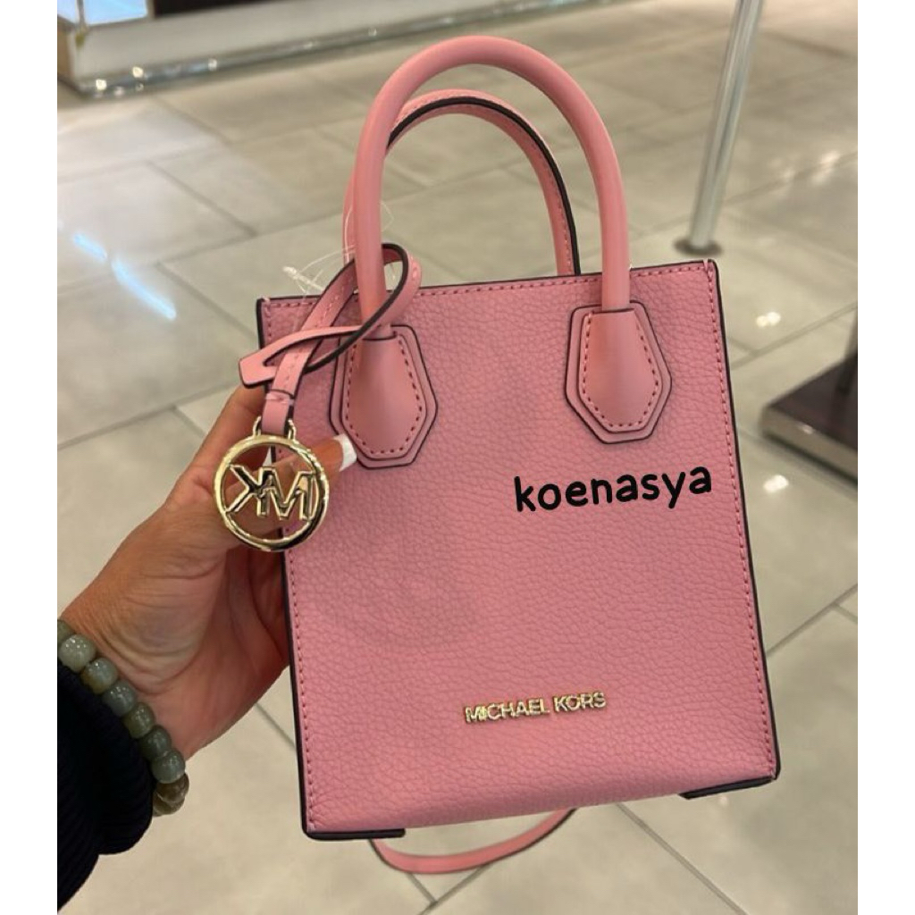tas wanita original mk mercer xs hand/crossbody bag pink new
