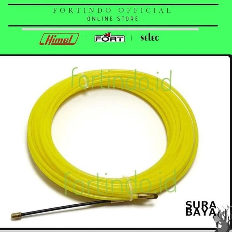 Nylon Cable Puller Penarik Kabel NCP-4030 30Meter KUNING FORT