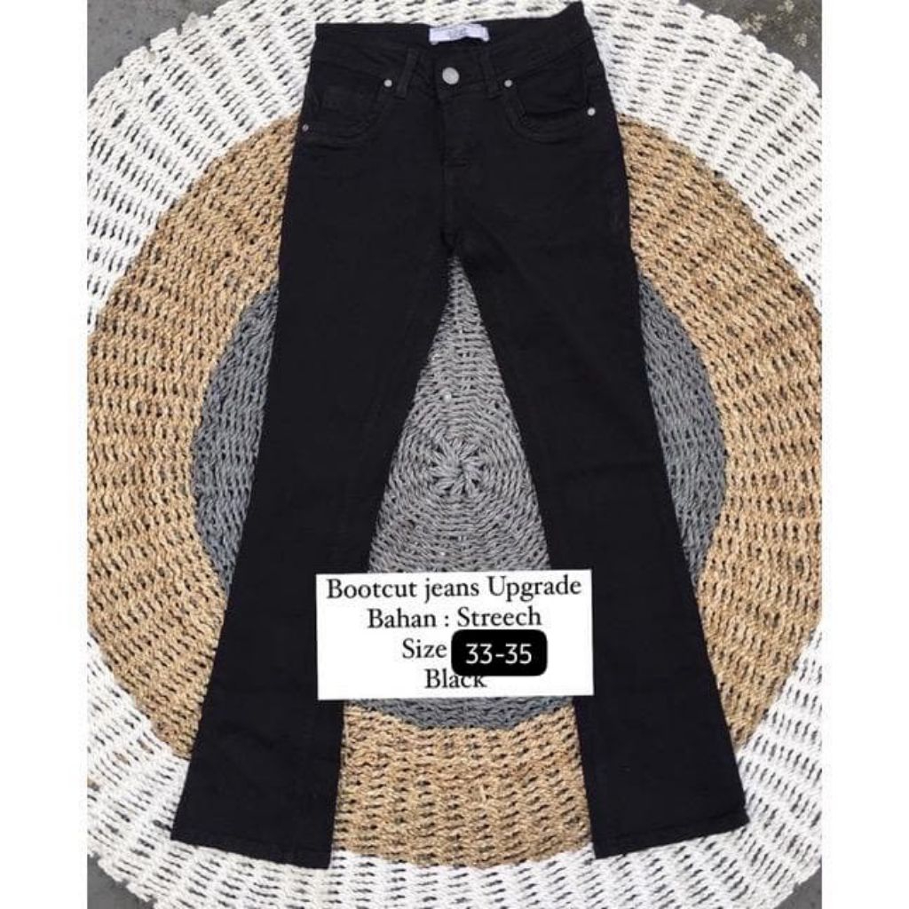 Celana Jeans Cutbray Bootcut jeans Upgrade