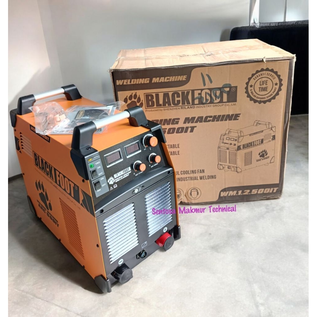 BLACKFOOT ARC 500IT Inverter Trafo Las Welding VRD IGBT 3 Phase ARC500 500 BY RILAND Technology