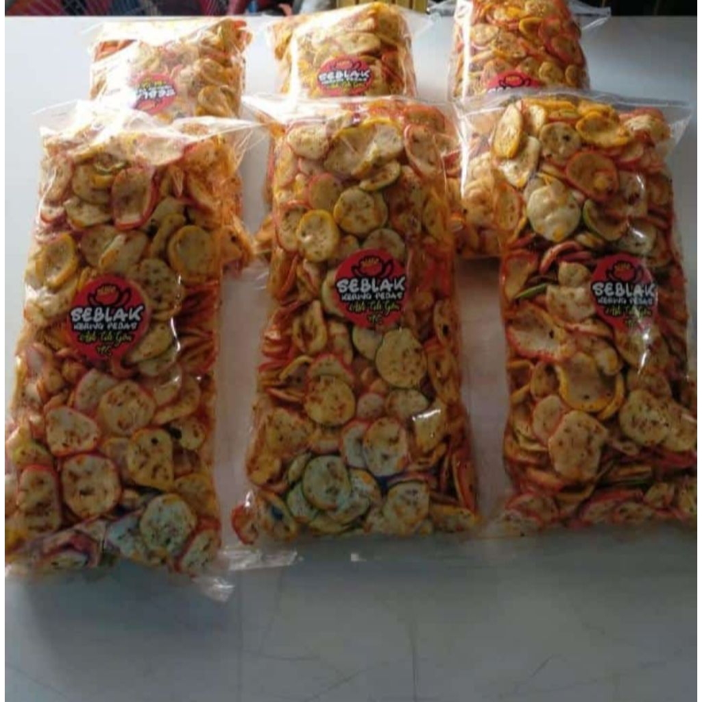 

kerupuk seblak,seblak pedas nampol,seblak kering,Snack seblak