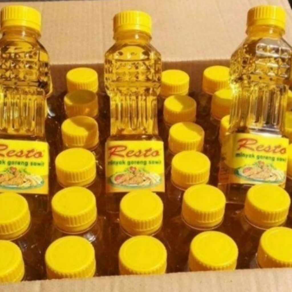 ISI 12  BOTOL MINYAK GORENG RESTO 250ML