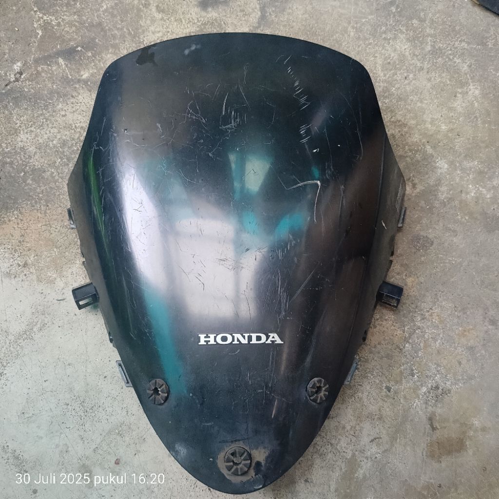 Visor Whienshield visor depan honda pcx cbu thailand k35 original copotan