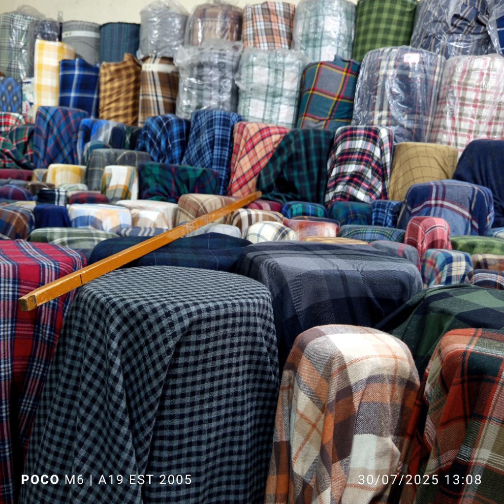 HARGA/0,5 M | KATUN FLANEL PREMIUM | BAHAN FLANEL KOTAK | KAIN FLANEL MOTIF | KAIN FLANNEL METERAN