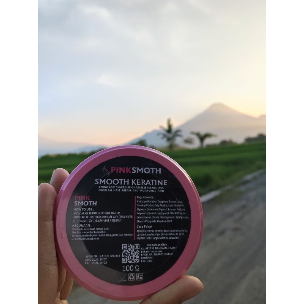 pinksmooth keratin rambut meluruskan rambut