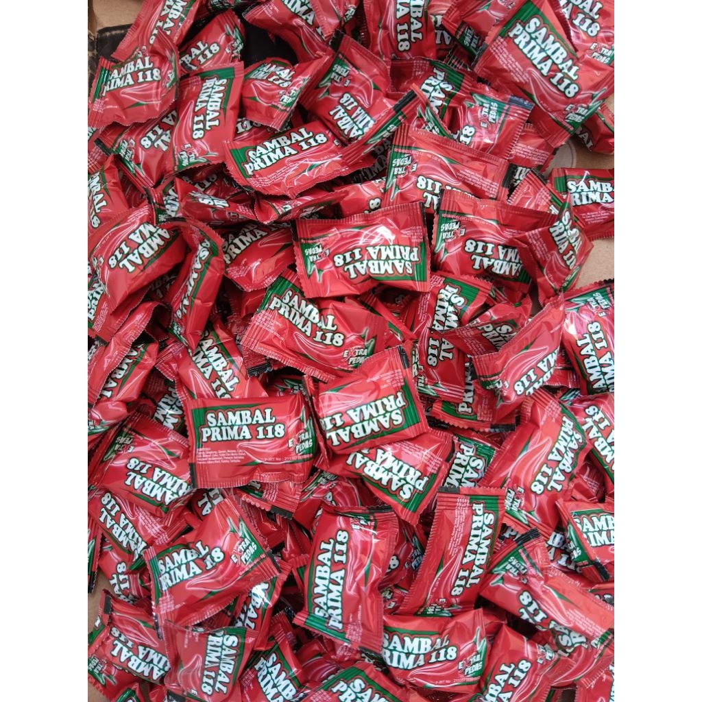

Saos Sambal Saset prima 5g 2bal 2000pcs