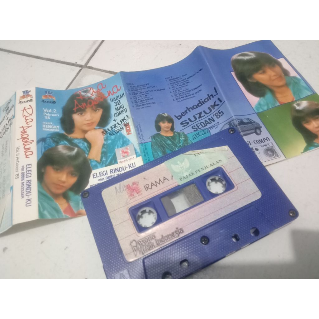 Kaset Pita JK Records Ria Angelina