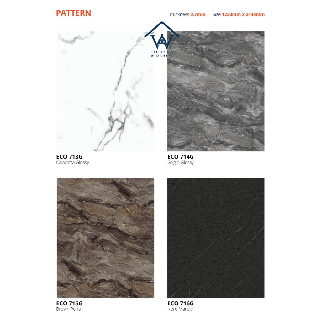 HPL Furniture Taco Eco Motif Wood & Stone