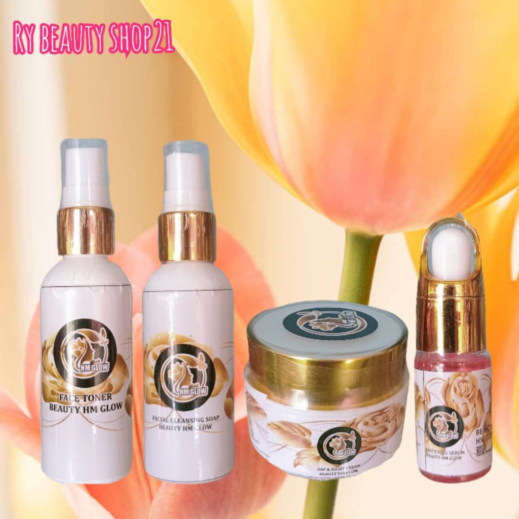 Beauty Hm Glow Skincare Memutihkan Glowing