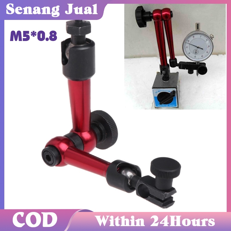 M5 Indikator Dial Digital Magnetic Stand / Lengan Flexible Stang Dial Ukuran Mini