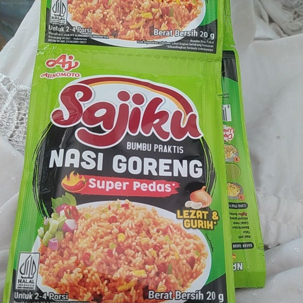 

Sajiku Bumbu Nasi Goreng Super Pedas