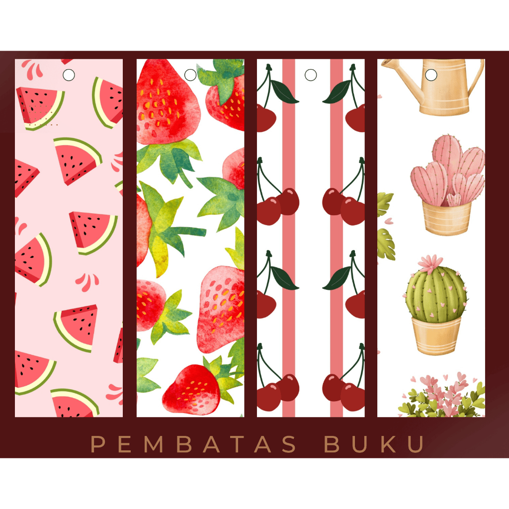 

Bookmark Collection | Pembatas Buku / Penanda Buku