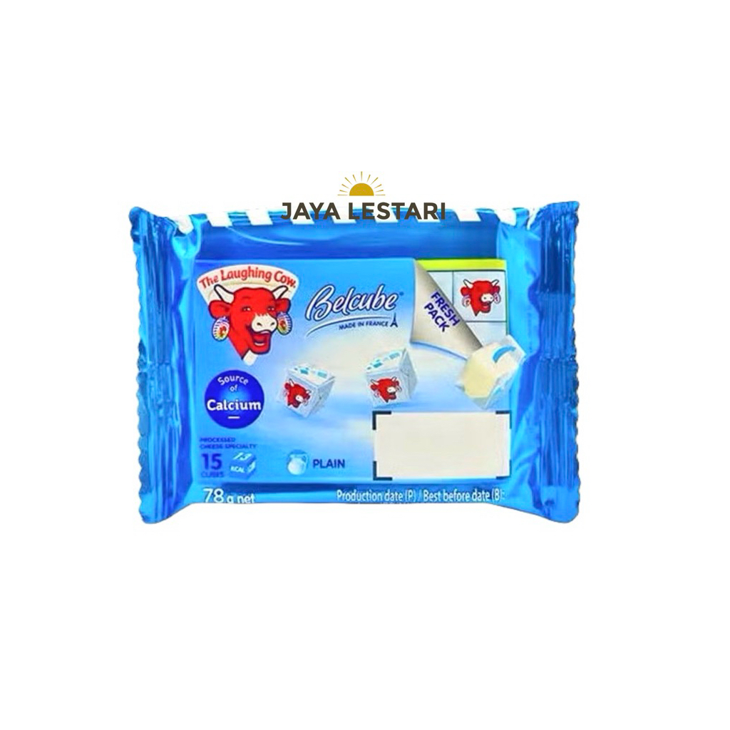 Belcube Plain Keju Mpasi (Isi 15 Pcs/Pack) (15x5,2g) (78g)
