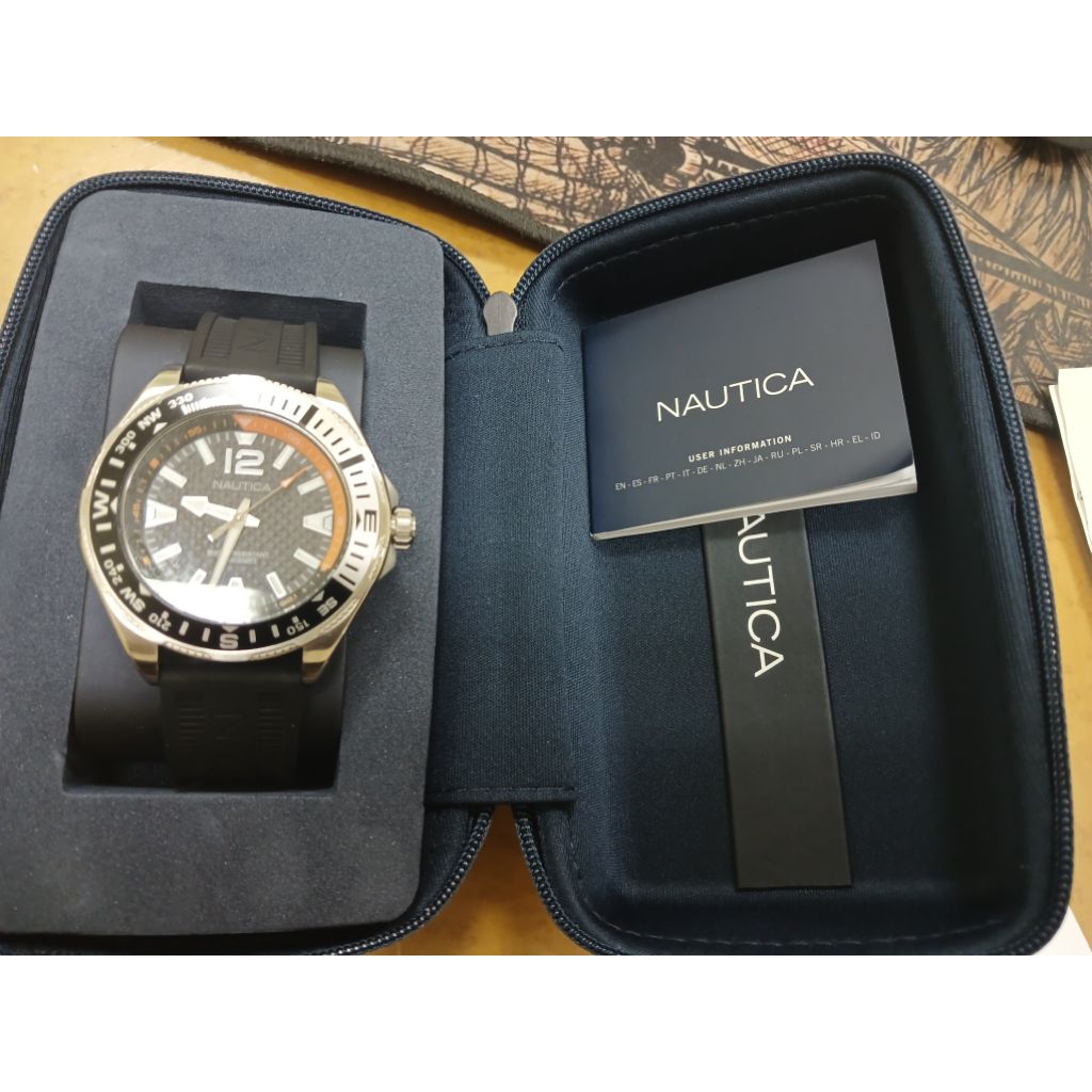 JAM TANGAN NAUTICA ORIGINAL (SECOND)