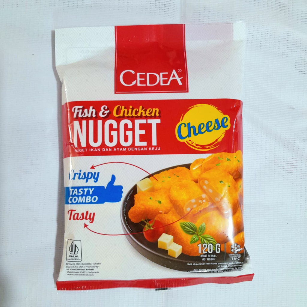 

CEDEA fish nugget cheese 120gr