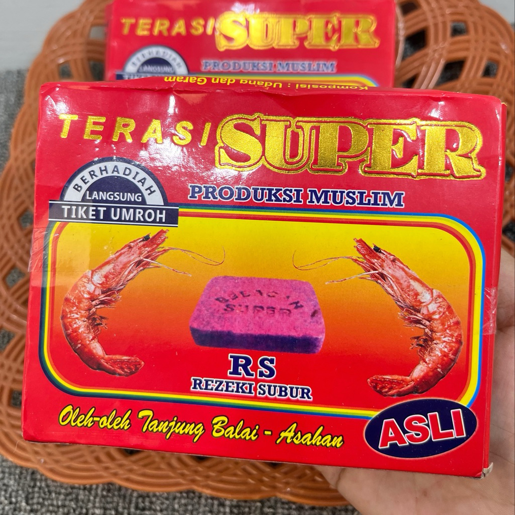 

terasi super merek REZEKI SUBUR