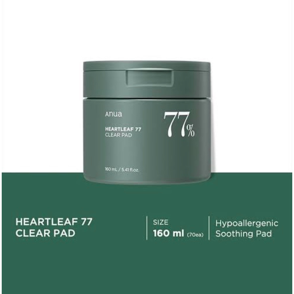 ANUA HEARTLEAAF 77% Clear Pad