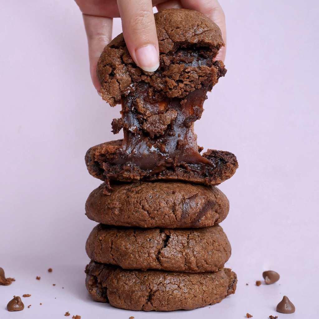 

Chocolate Mochi Cookies