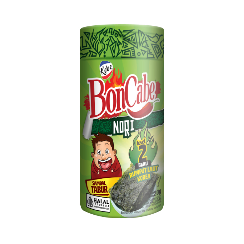 

Kobe BonCabe Sambal Tabur Nori Level 2 Botol 20gr