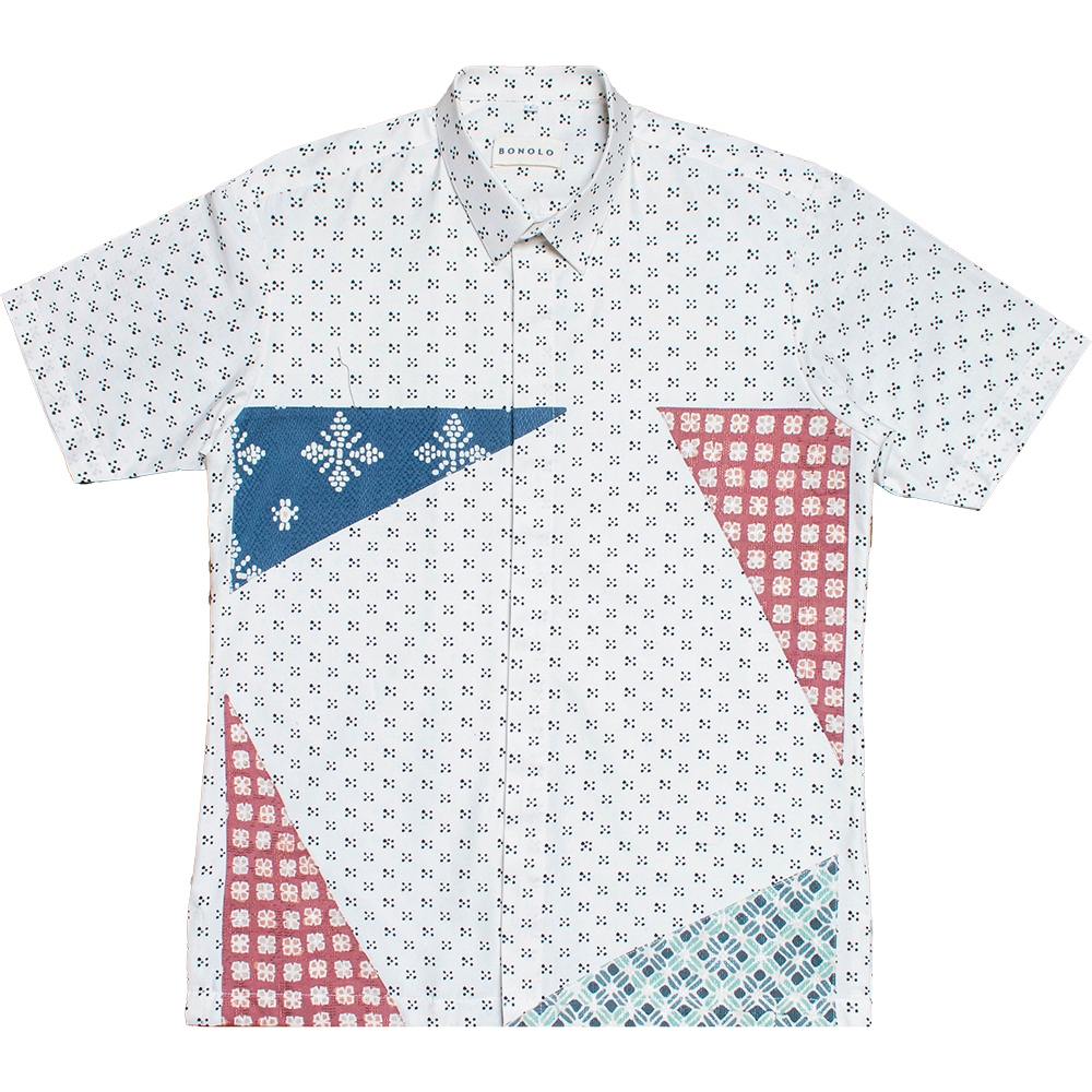 Tiduta - Bonolo Kemeja Batik Lengan Pendek