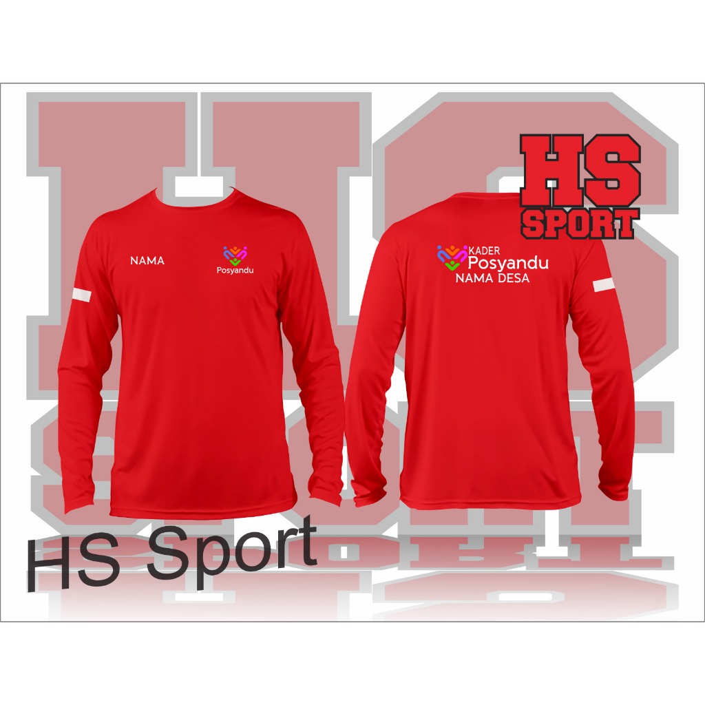 BAJU KADER POSYANDU KAOS KADER POSYANDU CUSTOM NAMA POSYANDU LOGO POSYANDU TERBARU