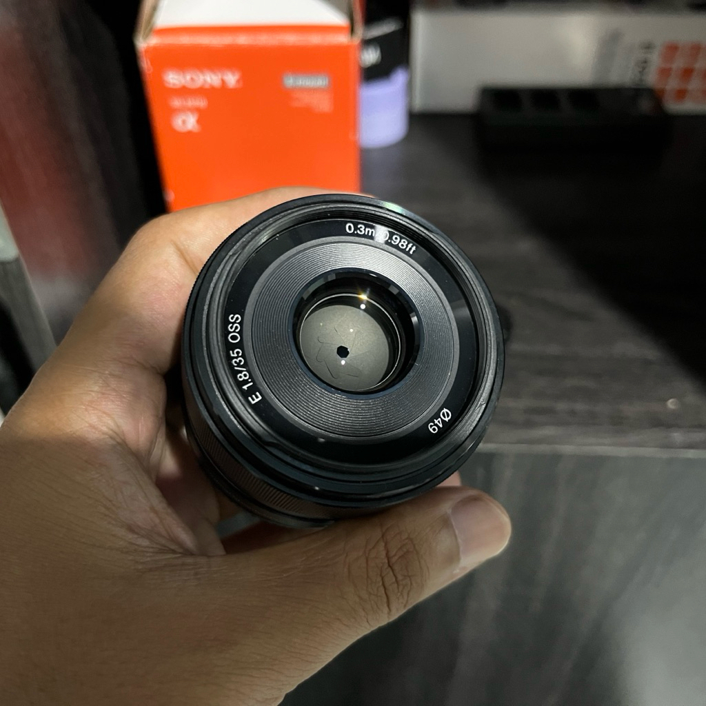 Lensa sony 35mm f1.8 oss dan nd filter knf