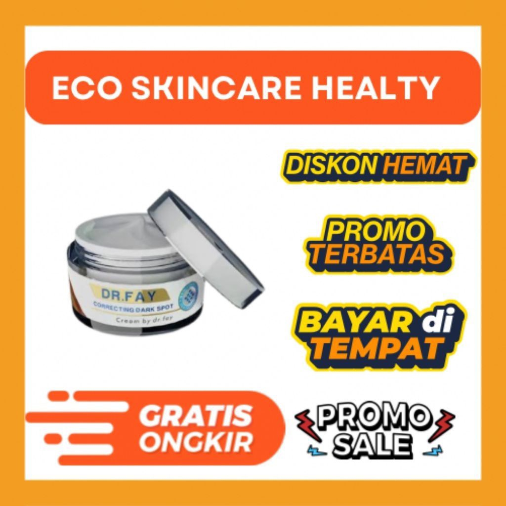 Promo Dr. FAY Cream perawatan jerawat - Bopeng Bekas jerawat & flek hitam kerutan ( DR FAY )