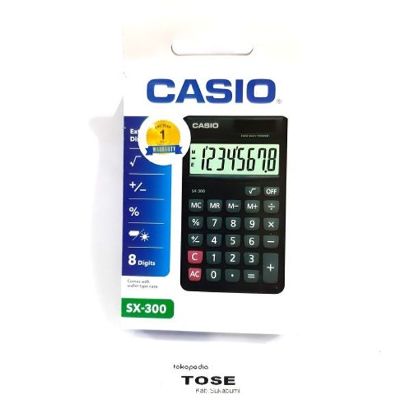 

CASIO CALCULATOR KALKULATOR SX 300