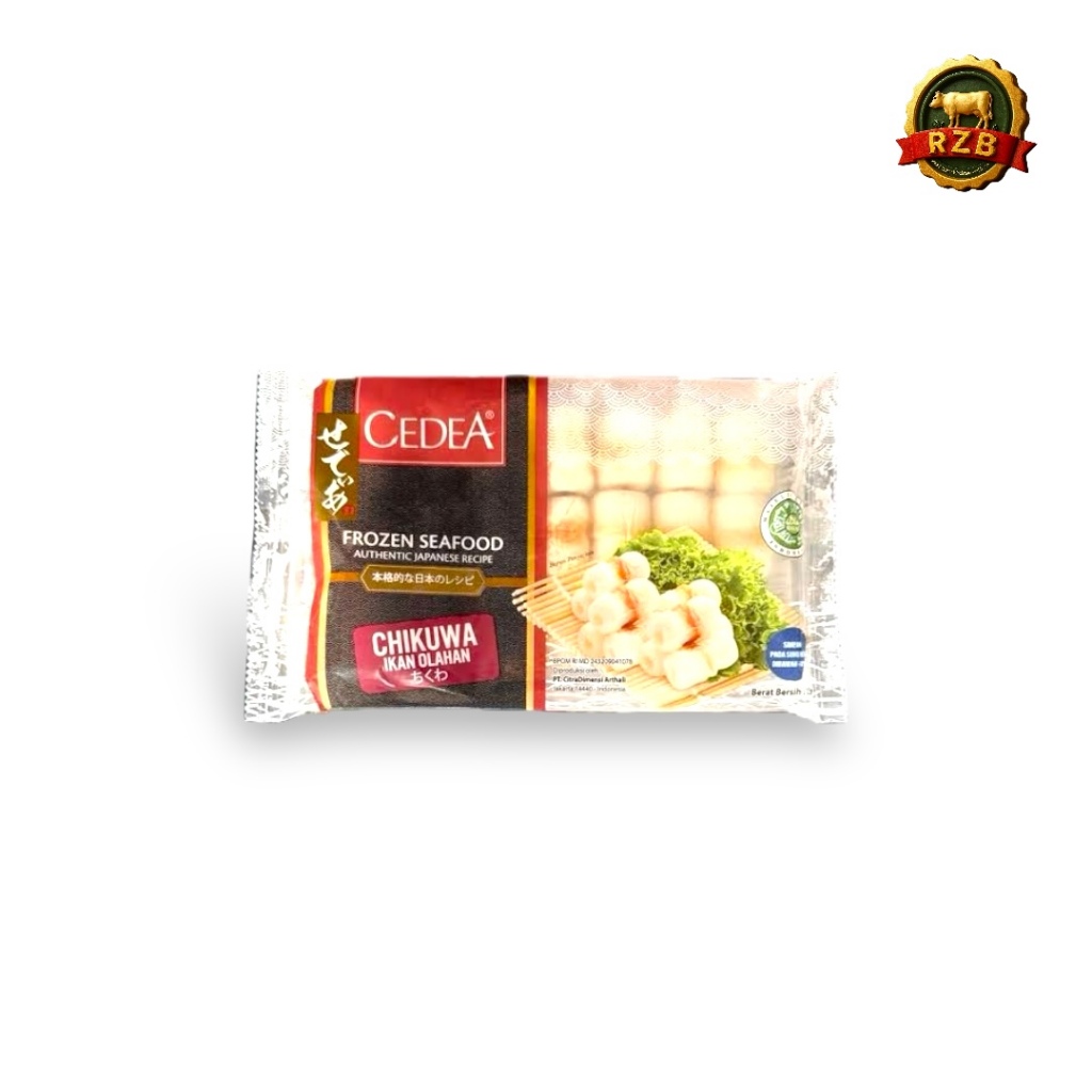

CEDEA CHIKUWA TRAY | ikan olahan / 500 gram
