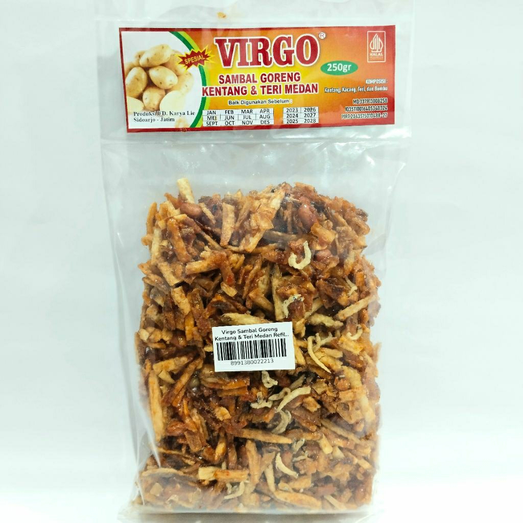 

DUA PUTRA TANJUNG | SAMBAL GORENG KENTANG & TERI MEDAN REFIL | VIRGO