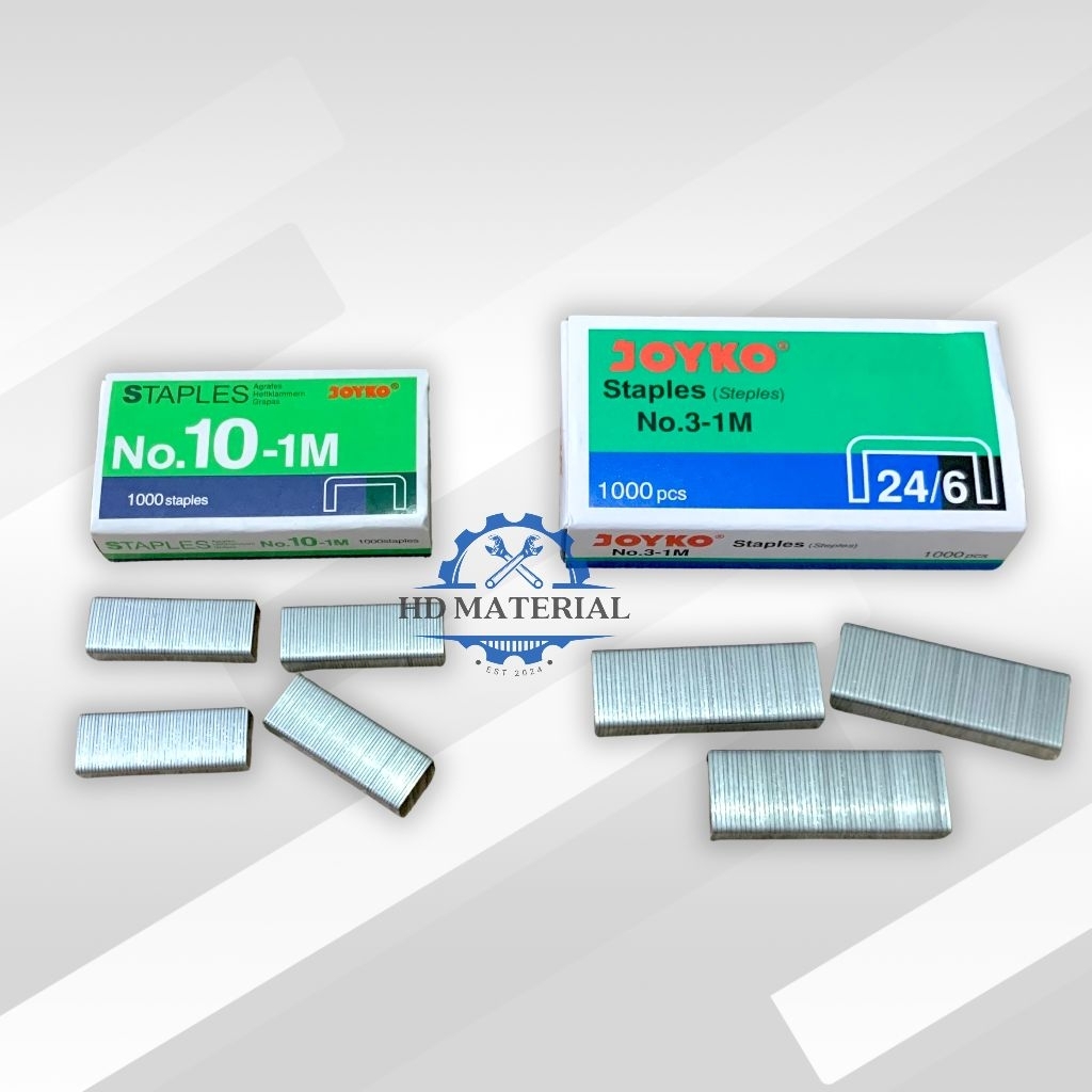 

Isi Stapler Besar Kecil / Isi Staples Besar Kecil / Refill Stapler Kecil Besar