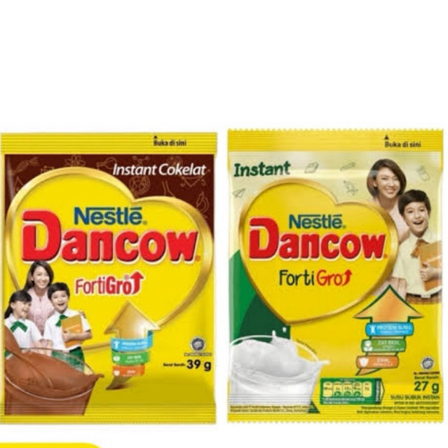 

(3 RENCENG ISI 30 SACHET) DANCOW FORTIGRO