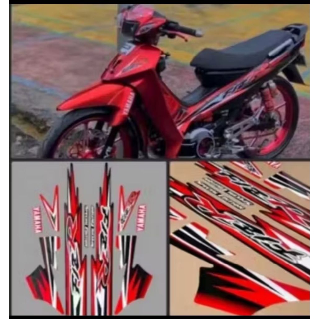 striping stiker motor yamaha fizr zr