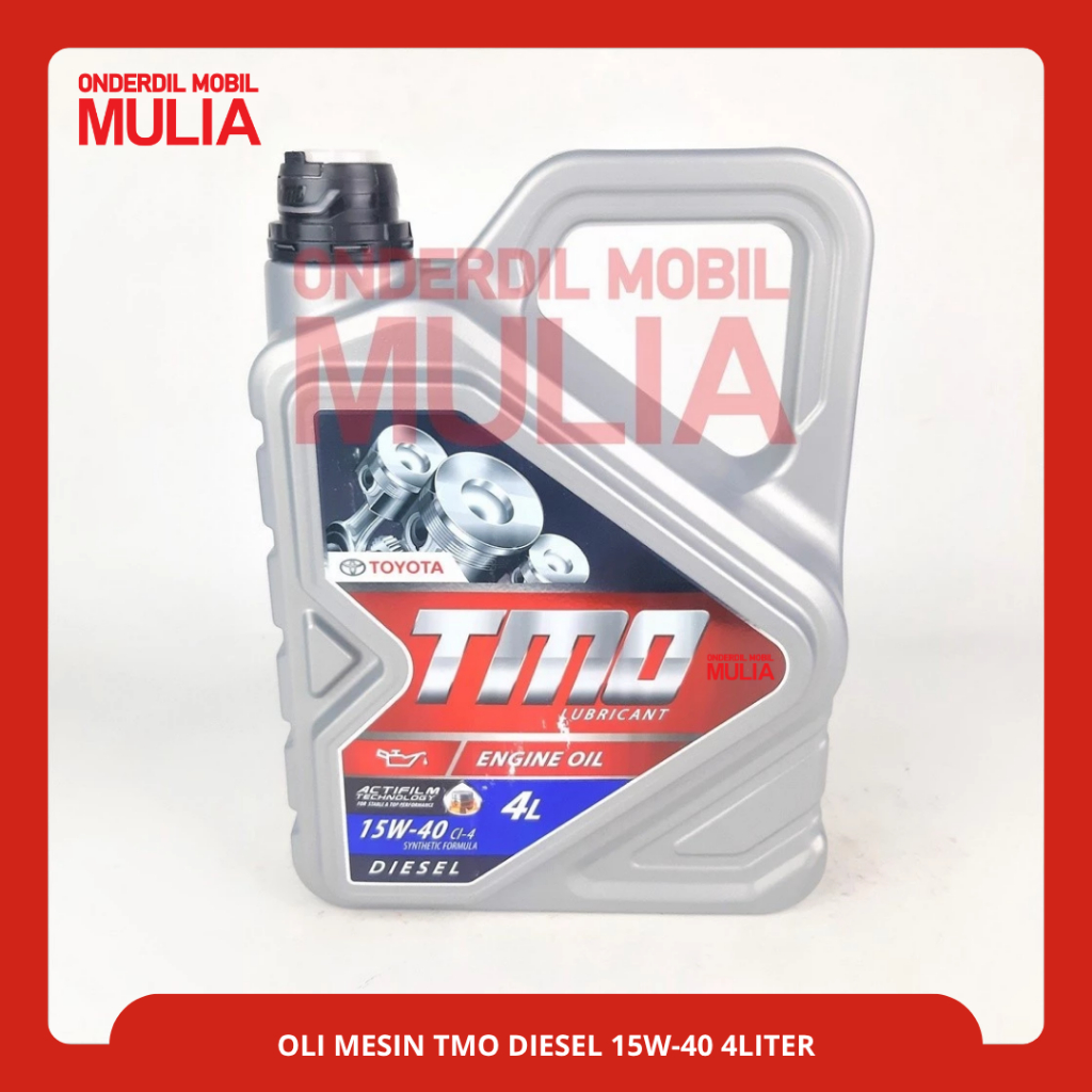 Oli Mobil TOYOTA - Oli TMO TOYOTA DIESEL SAE 15W-40 4 Liter