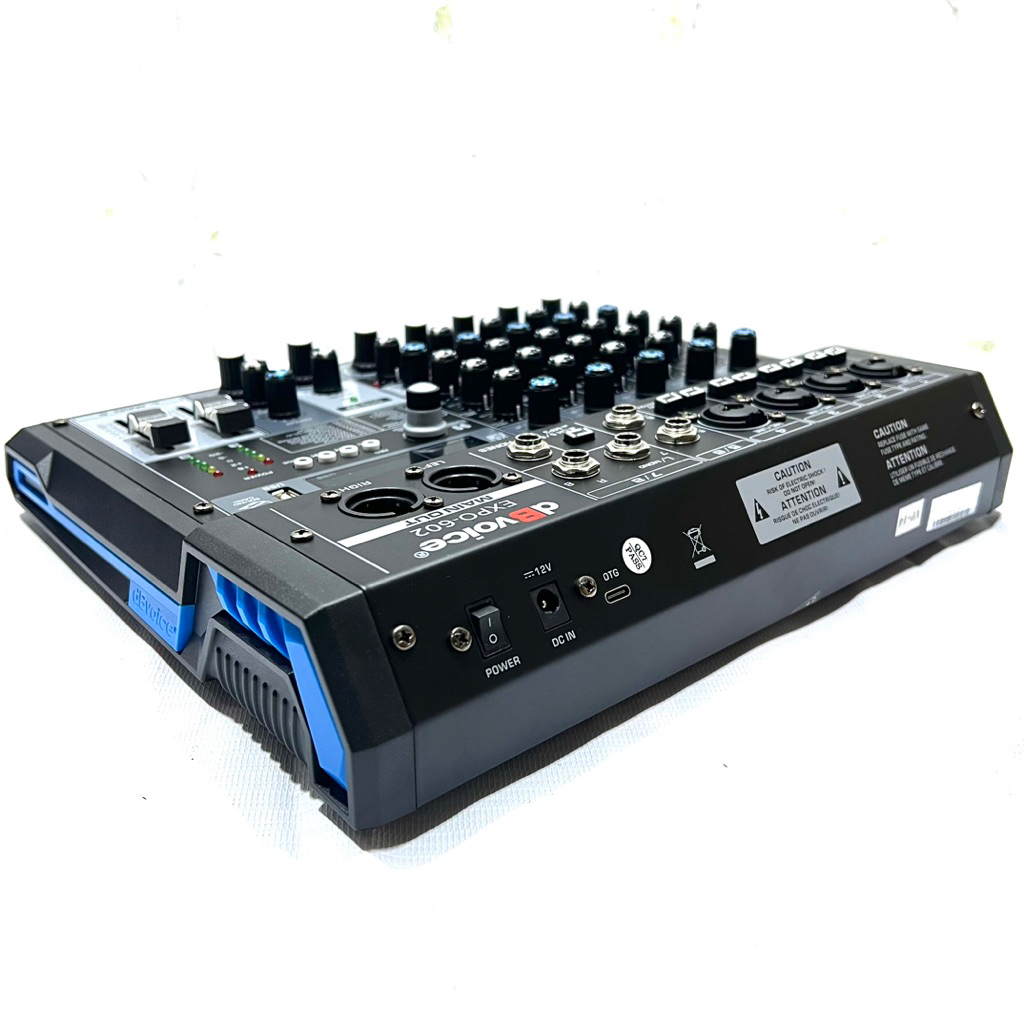 Mixer Dbvoice Expo 602 Original 8 Channel With Soundcard – OTG