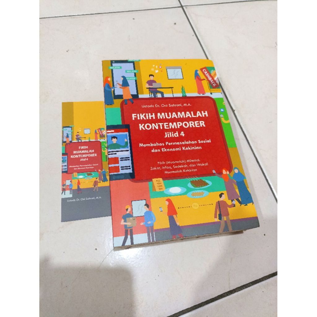 BUKU MURAH ORIGINAL / BUKU BACAAN ISLAM / FIKIH MUAMALAH KONTEMPORER JILID 4 / BEST SELLER / AGAMA I