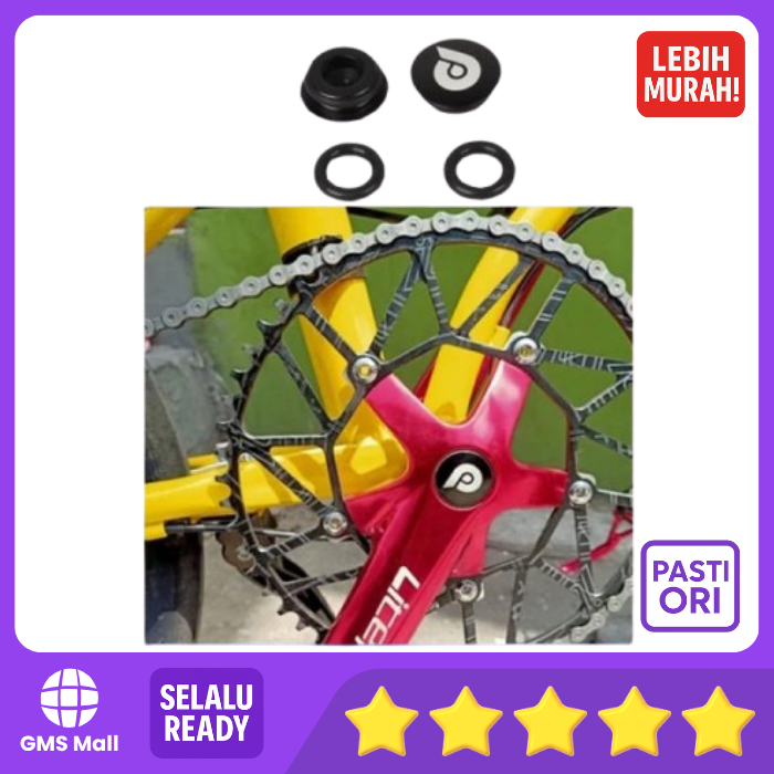 Tutup Crank HT2 Kanan Sepeda Lipat MTB Cover Crank Litepro