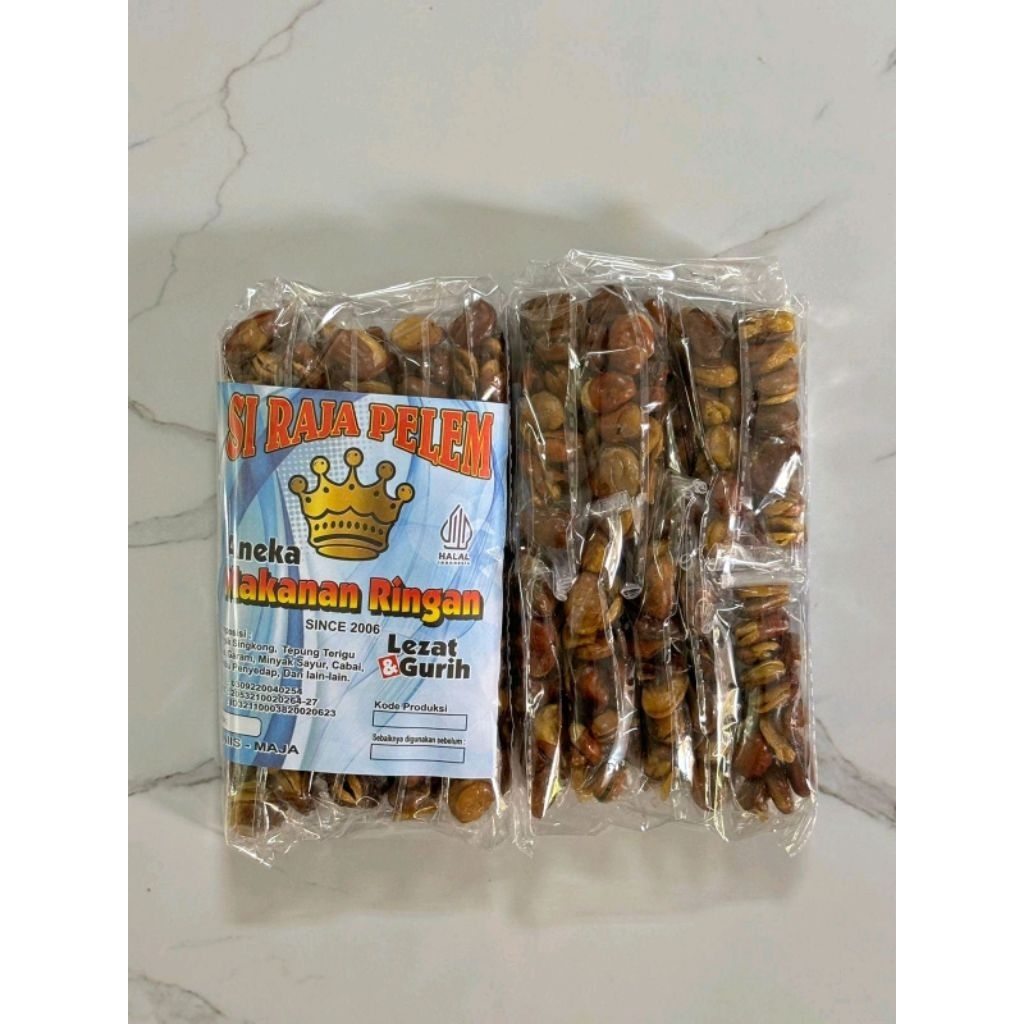 

Kacang koro kulit (gurih | renyah | Pedas | Camilan | Asin | Snack camilan murah organik original l rasa pedas) Cemilan Food